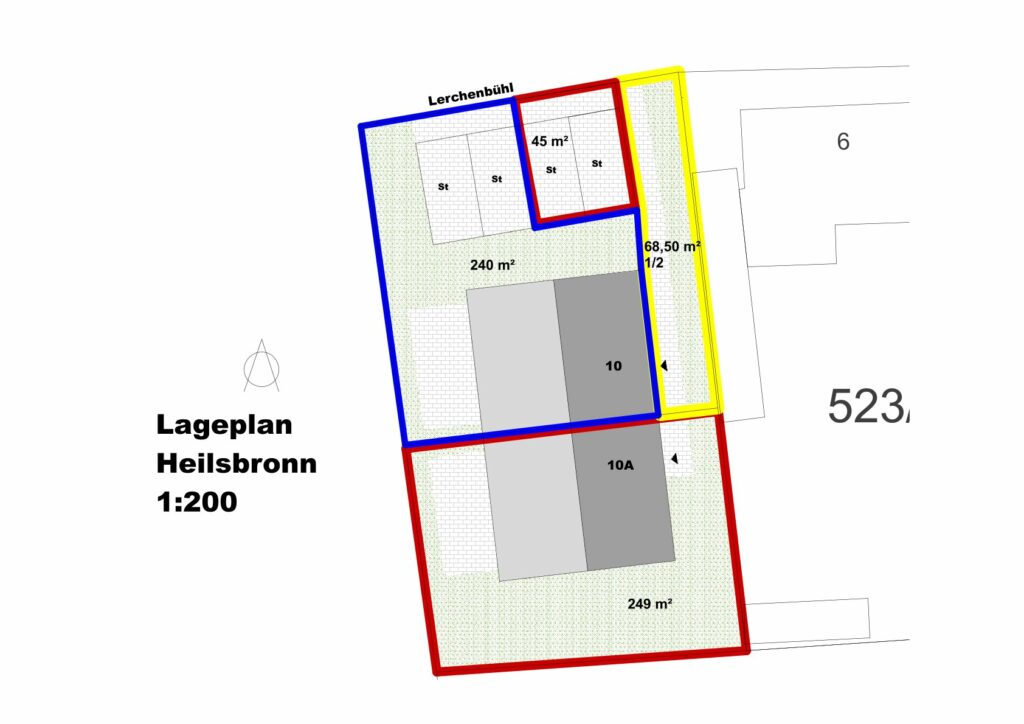 DH Heilsbronn Lageplan